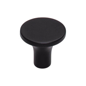 Top Knobs TK912 Marion Knob 1 1/8 Inch - Flat Black