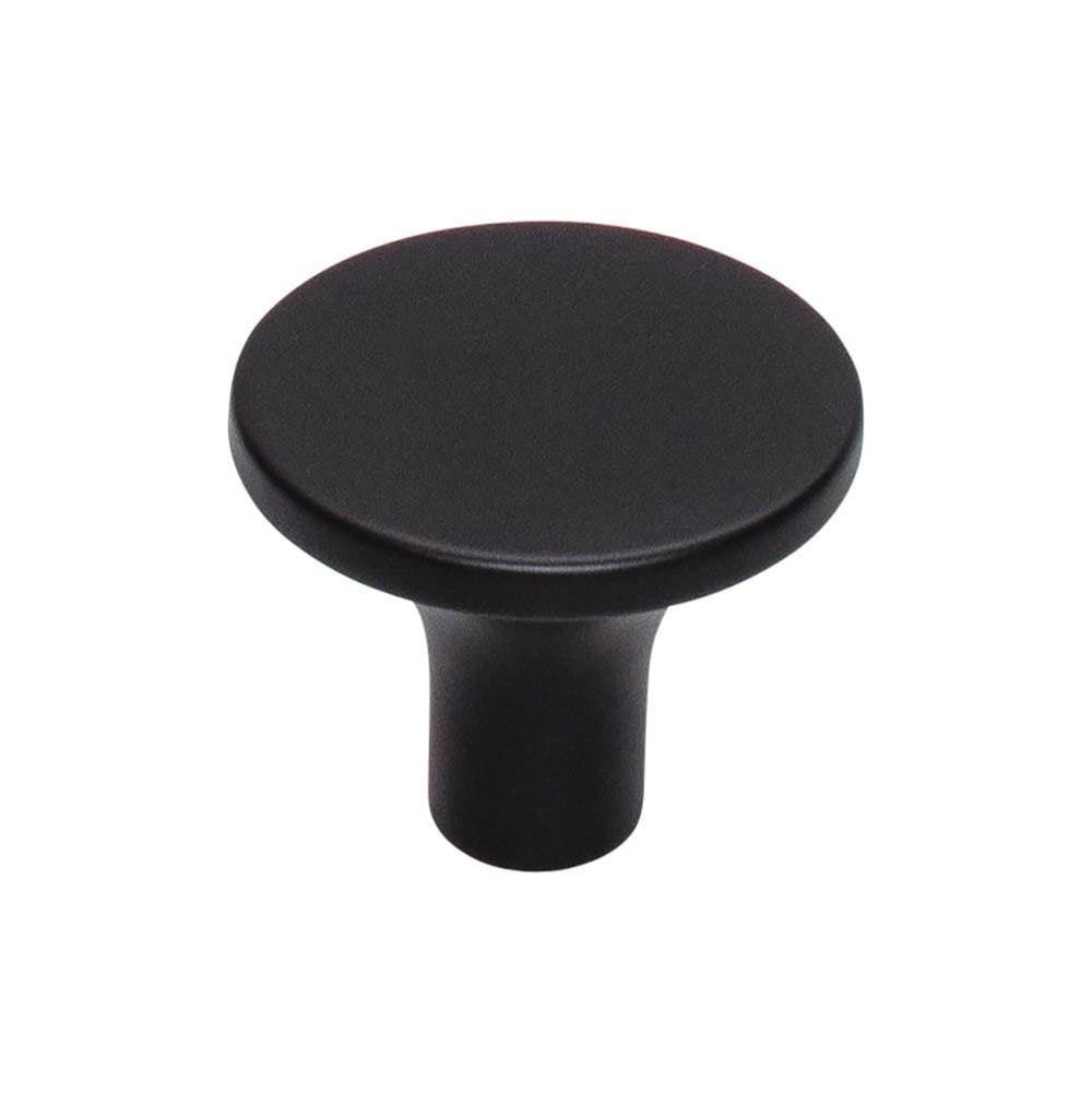 Top Knobs TK913 Marion Knob 1 1/4 Inch - Flat Black