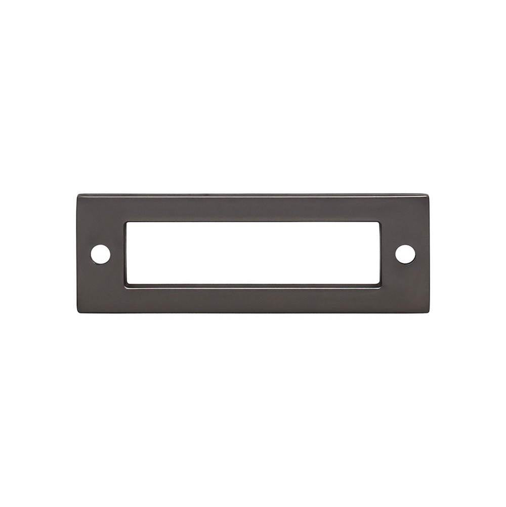 Top Knobs TK923 Hollin Backplate 3 Inch - Ash Gray