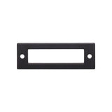 Top Knobs TK923 Hollin Backplate 3 Inch - Flat Black