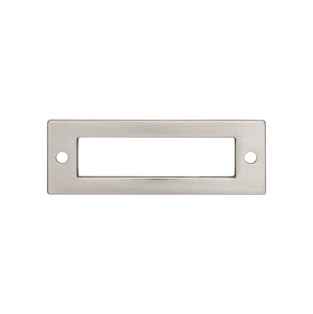 Top Knobs TK923 Hollin Backplate 3 Inch - Brushed Satin Nickel