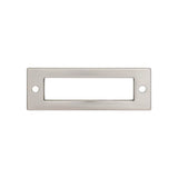 Top Knobs TK923 Hollin Backplate 3 Inch - Brushed Satin Nickel