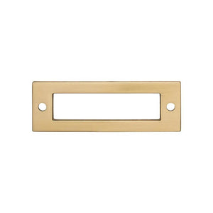 Top Knobs TK923 Hollin Backplate 3 Inch - Honey Bronze