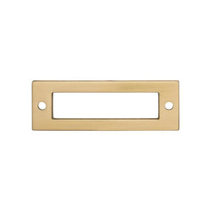 Top Knobs TK923 Hollin Backplate 3 Inch - Honey Bronze