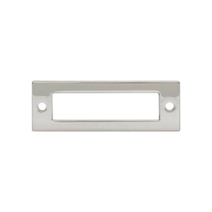 Top Knobs TK923 Hollin Backplate 3 Inch - Polished Nickel