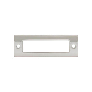 Top Knobs TK923 Hollin Backplate 3 Inch - Polished Nickel