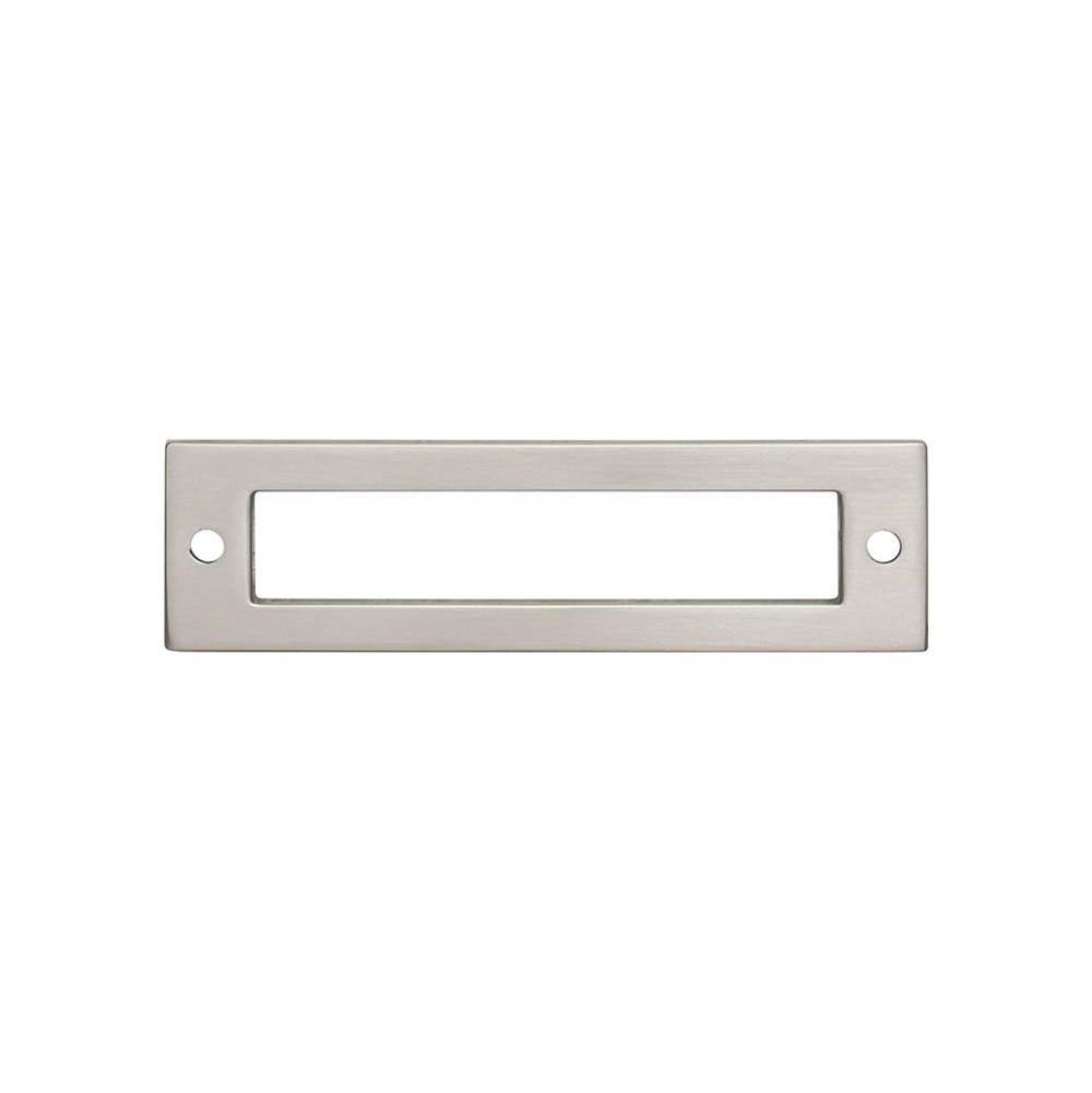 Top Knobs TK924 Hollin Backplate 3 3/4 Inch - Brushed Satin Nickel