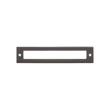 Top Knobs TK925 Hollin Backplate 5 1/16 Inch - Ash Gray