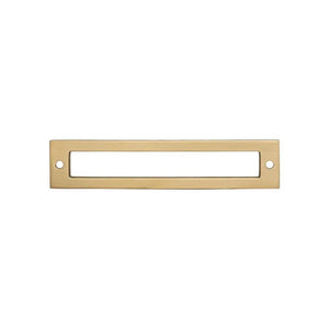 Top Knobs TK925 Hollin Backplate 5 1/16 Inch - Honey Bronze