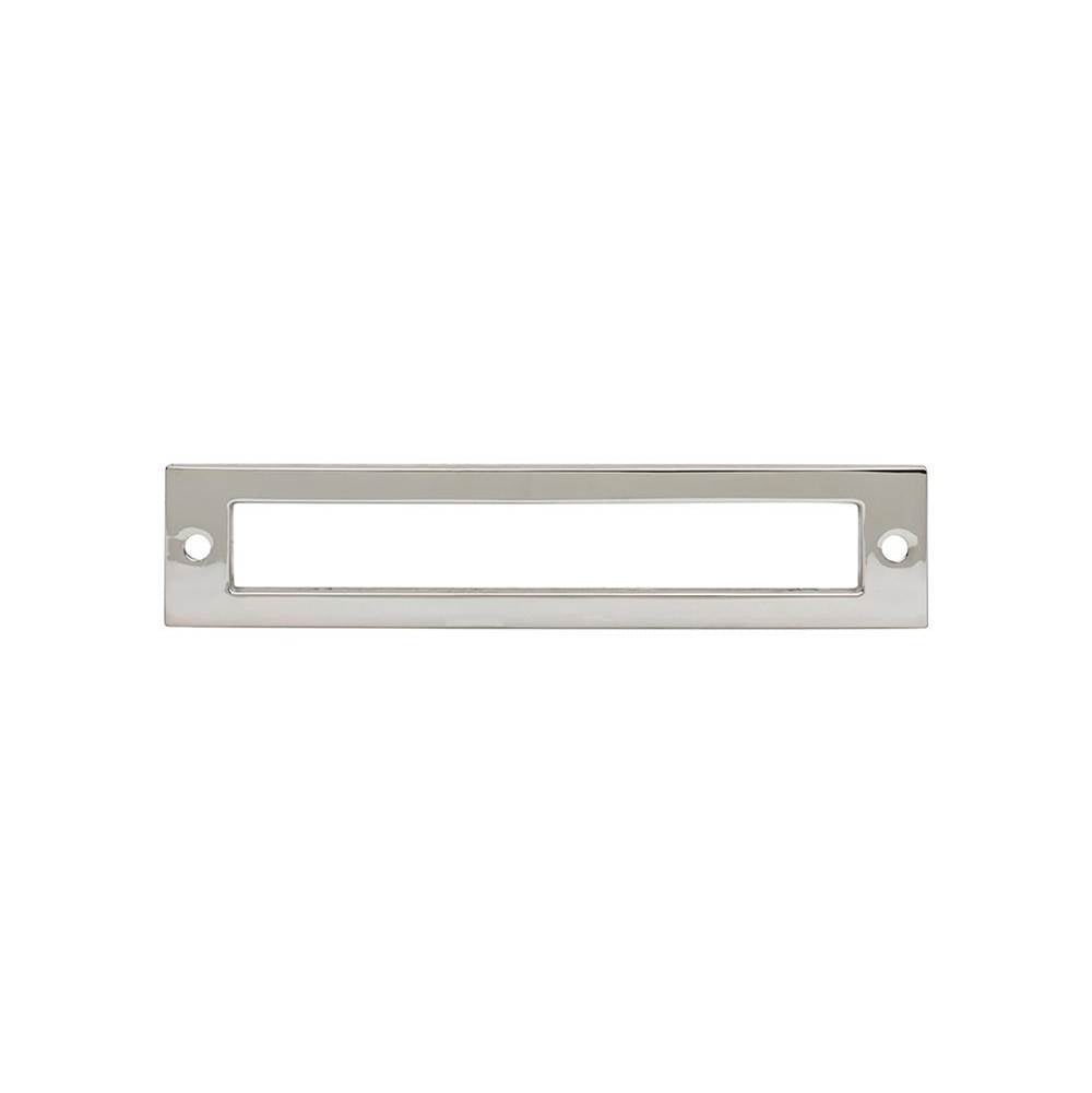 Top Knobs TK925 Hollin Backplate 5 1/16 Inch - Polished Nickel
