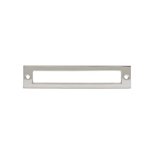 Top Knobs TK925 Hollin Backplate 5 1/16 Inch - Polished Nickel