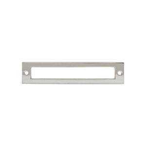 Top Knobs TK925 Hollin Backplate 5 1/16 Inch - Polished Nickel