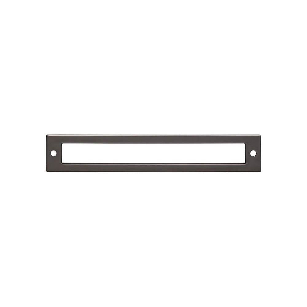 Top Knobs TK926 Hollin Backplate 6 5/16 Inch - Ash Gray