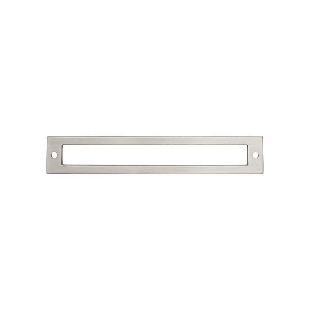 Top Knobs TK926 Hollin Backplate 6 5/16 Inch - Brushed Satin Nickel