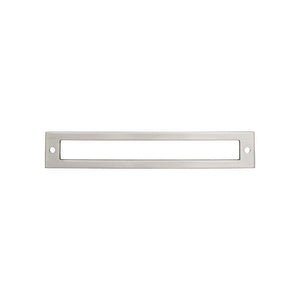 Top Knobs TK926 Hollin Backplate 6 5/16 Inch - Brushed Satin Nickel
