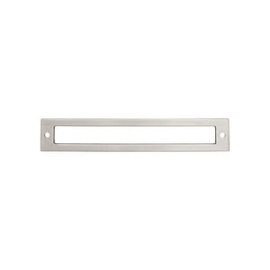 Top Knobs TK926 Hollin Backplate 6 5/16 Inch - Brushed Satin Nickel