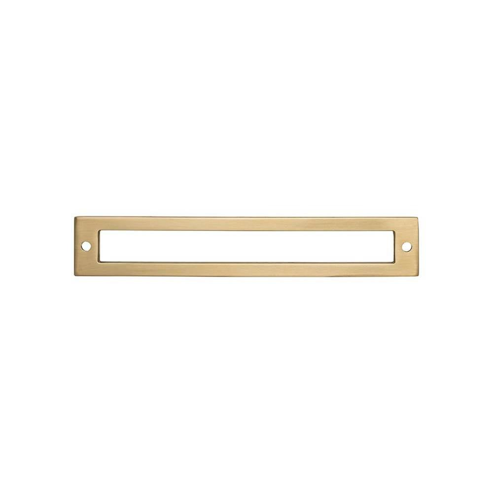 Top Knobs TK926 Hollin Backplate 6 5/16 Inch - Honey Bronze