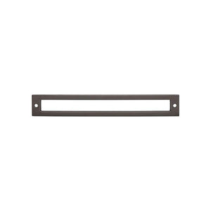 Top Knobs TK927 Hollin Backplate 7 9/16 Inch - Ash Gray