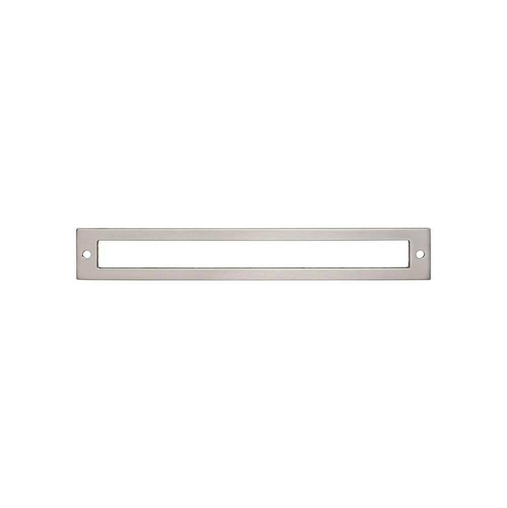 Top Knobs TK927 Hollin Backplate 7 9/16 Inch - Brushed Satin Nickel