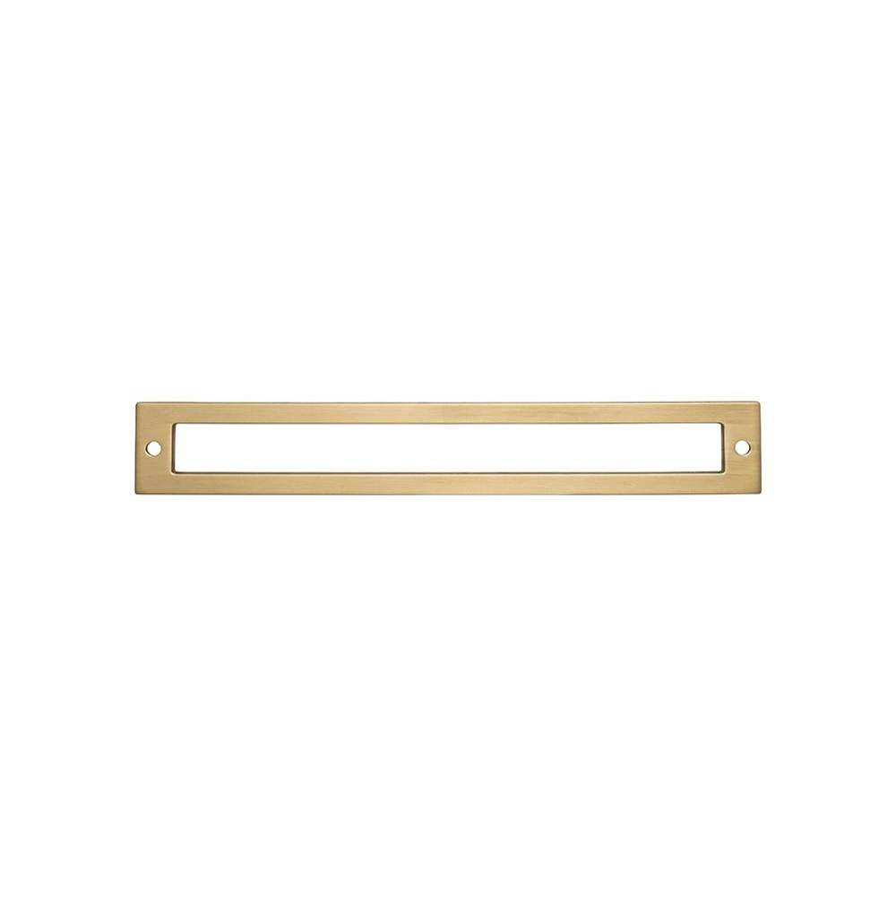 Top Knobs TK927 Hollin Backplate 7 9/16 Inch - Honey Bronze