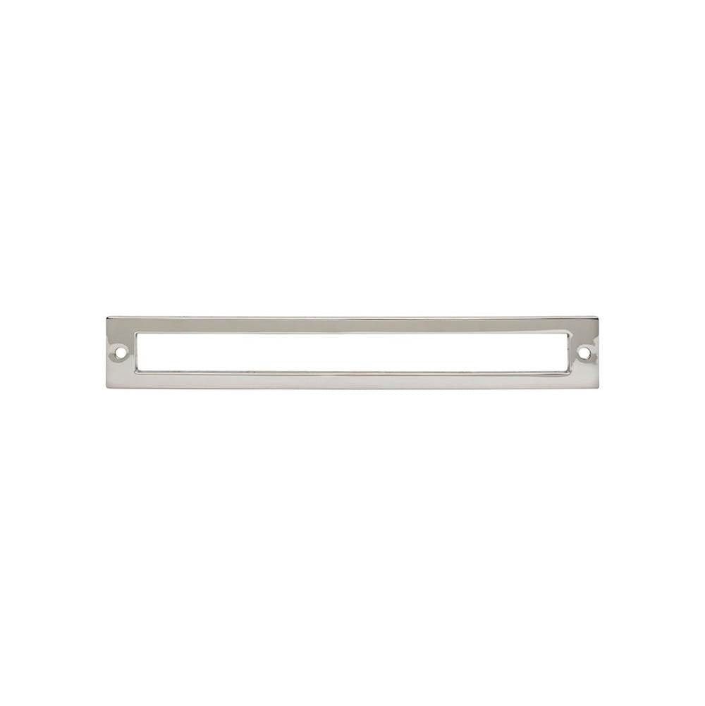 Top Knobs TK927 Hollin Backplate 7 9/16 Inch - Polished Nickel