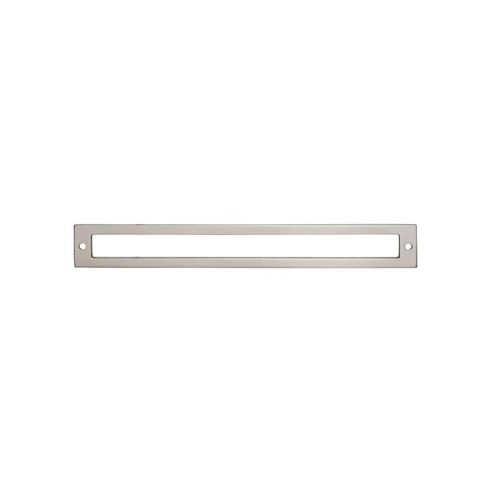 Top Knobs TK928 Hollin Backplate 8 13/16 Inch - Brushed Satin Nickel