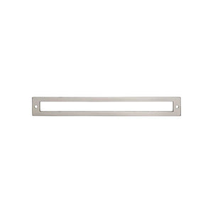 Top Knobs TK928 Hollin Backplate 8 13/16 Inch - Brushed Satin Nickel