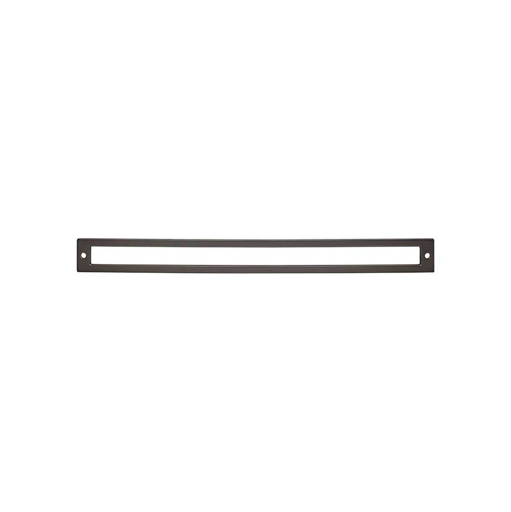 Top Knobs TK929 Hollin Backplate 12 Inch - Ash Gray