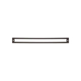 Top Knobs TK929 Hollin Backplate 12 Inch - Ash Gray