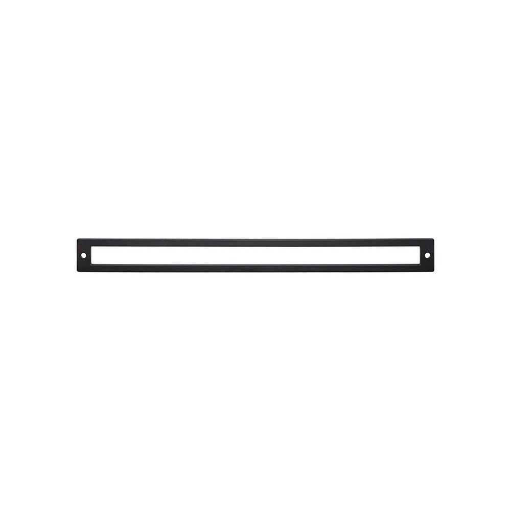 Top Knobs TK929 Hollin Backplate 12 Inch - Flat Black