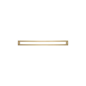 Top Knobs TK929 Hollin Backplate 12 Inch - Honey Bronze