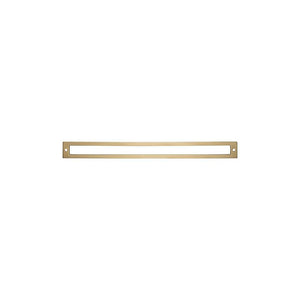 Top Knobs TK929 Hollin Backplate 12 Inch - Honey Bronze