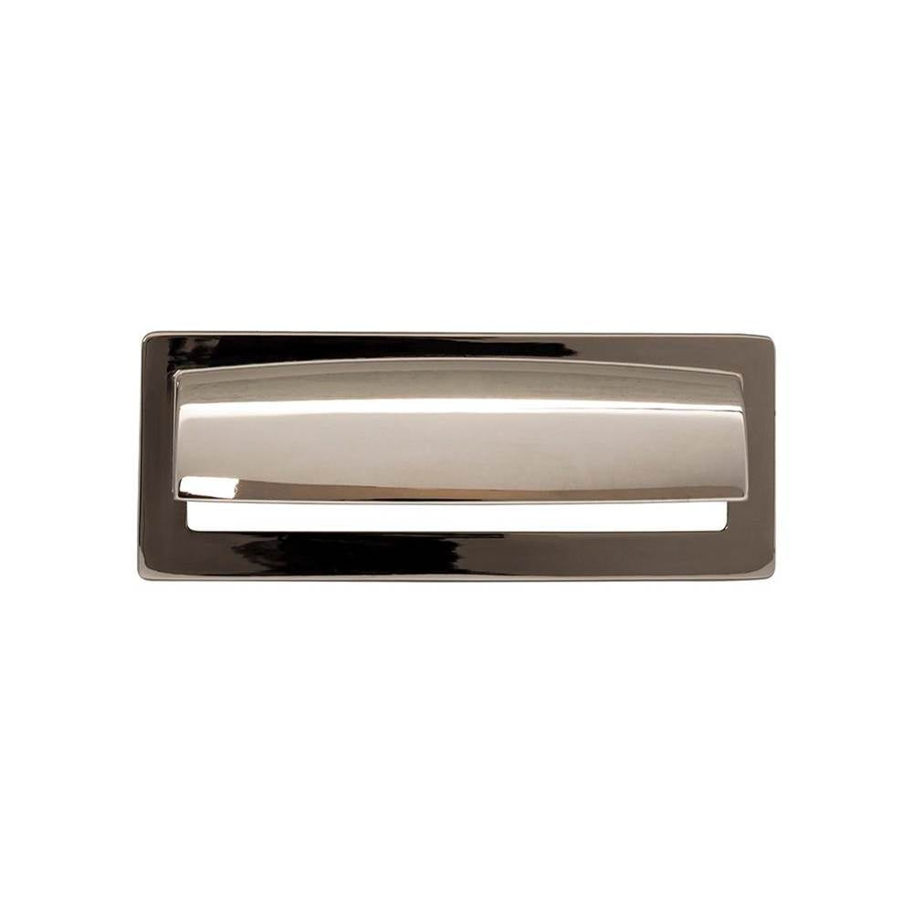 Top Knobs TK937 Hollin Cup Pull 3 3/4 Inch (c-c) - Polished Nickel