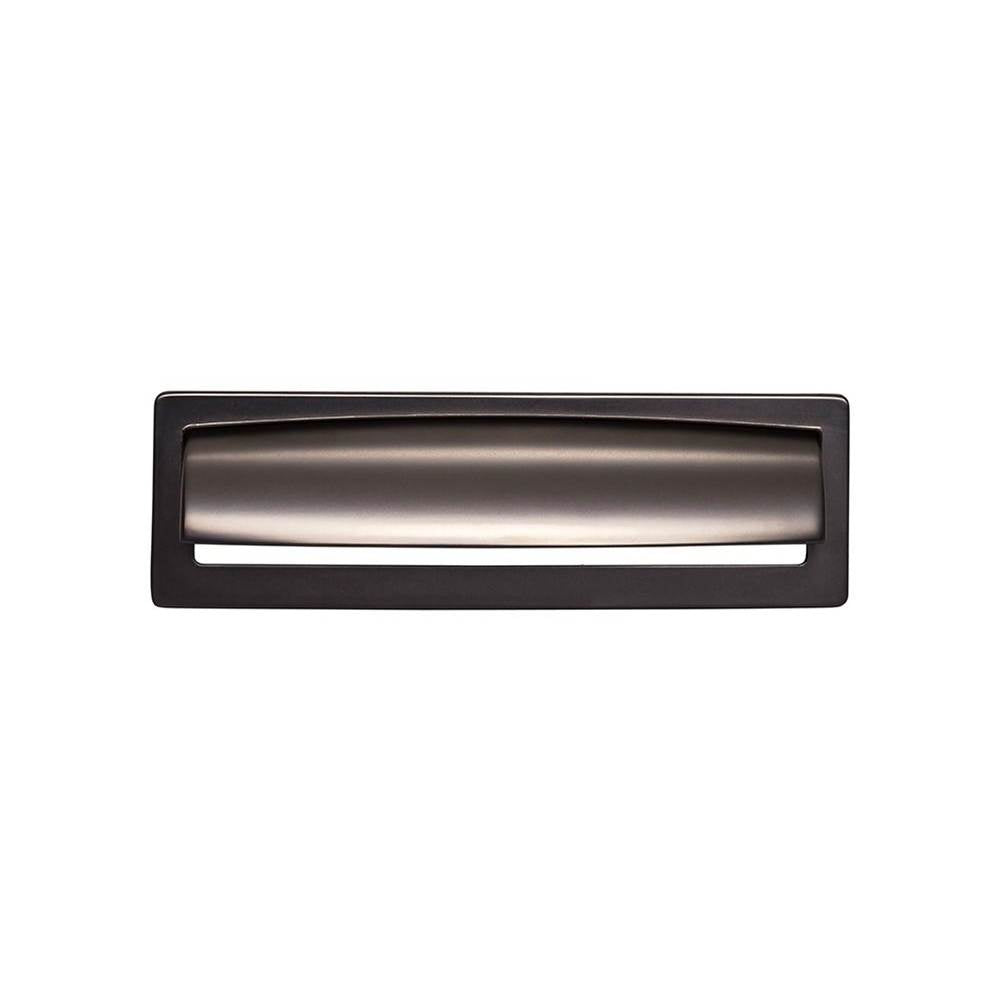 Top Knobs TK938 Hollin Cup Pull 5 1/16 Inch (c-c) - Ash Gray