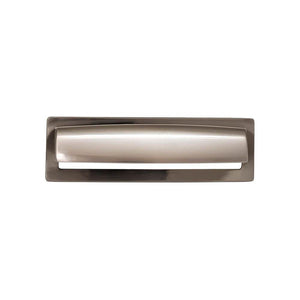 Top Knobs TK938 Hollin Cup Pull 5 1/16 Inch (c-c) - Brushed Satin Nickel