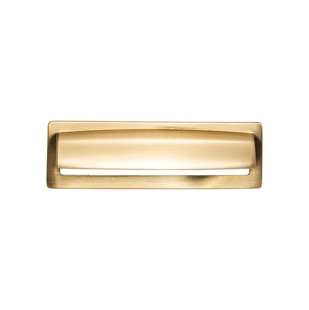 Top Knobs TK938 Hollin Cup Pull 5 1/16 Inch (c-c) - Honey Bronze