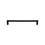 Top Knobs TK944 Kinney Pull 7 9/16 Inch (c-c) - Flat Black