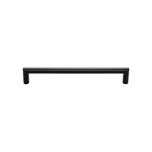 Top Knobs TK944 Kinney Pull 7 9/16 Inch (c-c) - Flat Black