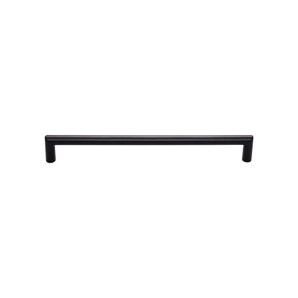 Top Knobs TK945 Kinney Pull 8 13/16 Inch (c-c) - Flat Black