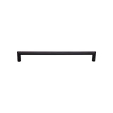 Top Knobs TK945 Kinney Pull 8 13/16 Inch (c-c) - Flat Black