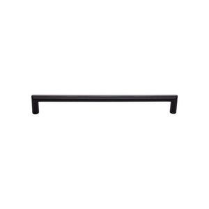 Top Knobs TK945 Kinney Pull 8 13/16 Inch (c-c) - Flat Black