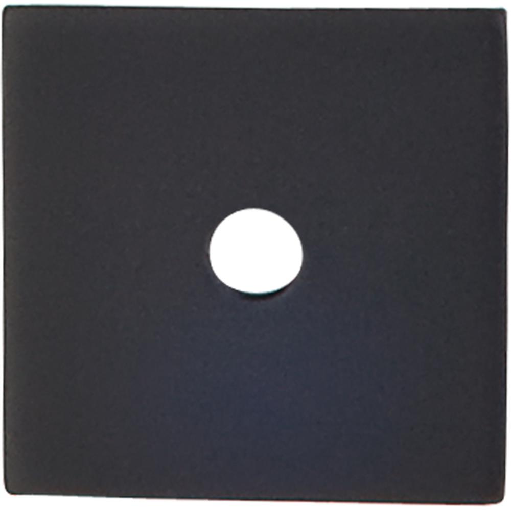 Top Knobs TK94 Square Backplate 1" - Flat Black