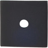 Top Knobs TK94 Square Backplate 1" - Flat Black