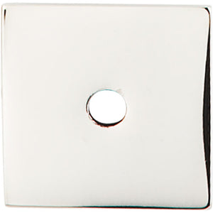 Top Knobs TK94 Square Backplate 1" - Polished Nickel