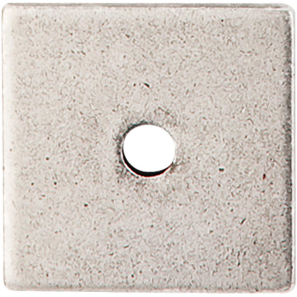 Top Knobs TK94 Square Backplate 1" - Pewter Antique
