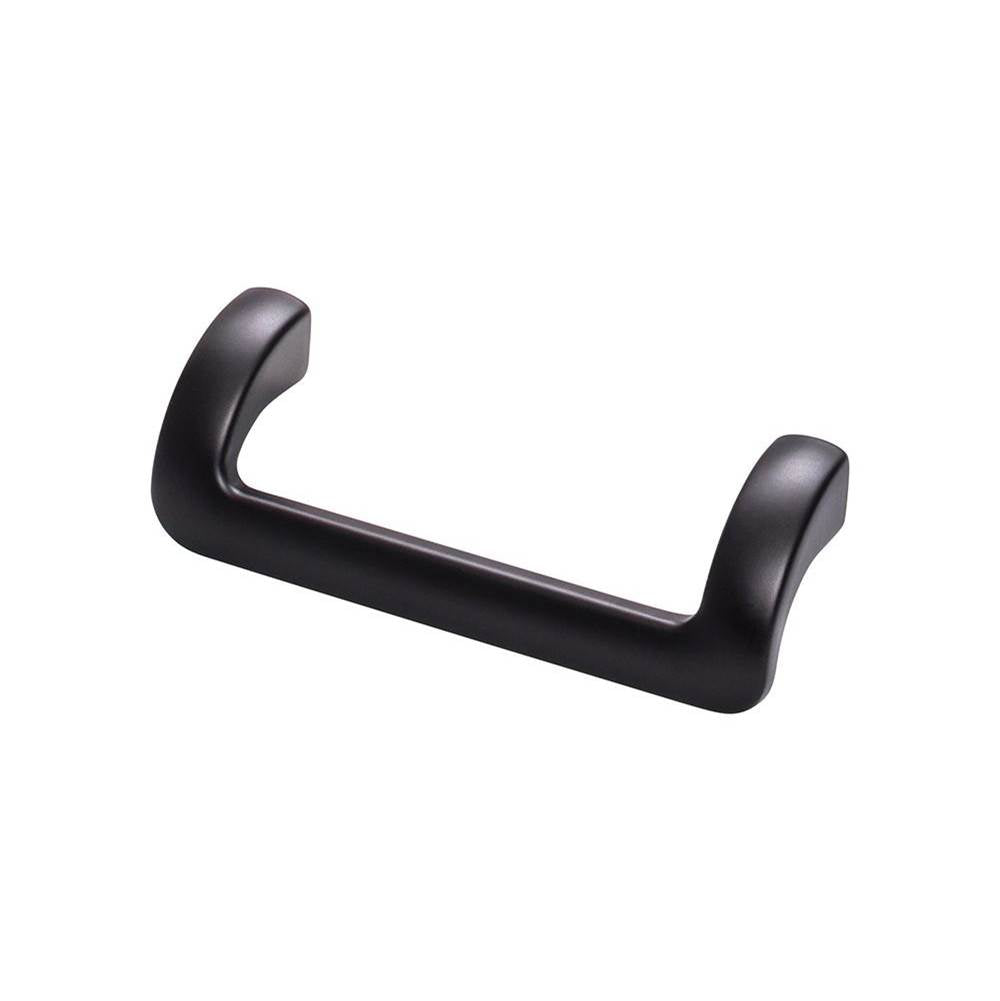 Top Knobs TK950 Kentfield Pull 3 3/4 Inch (c-c) - Flat Black