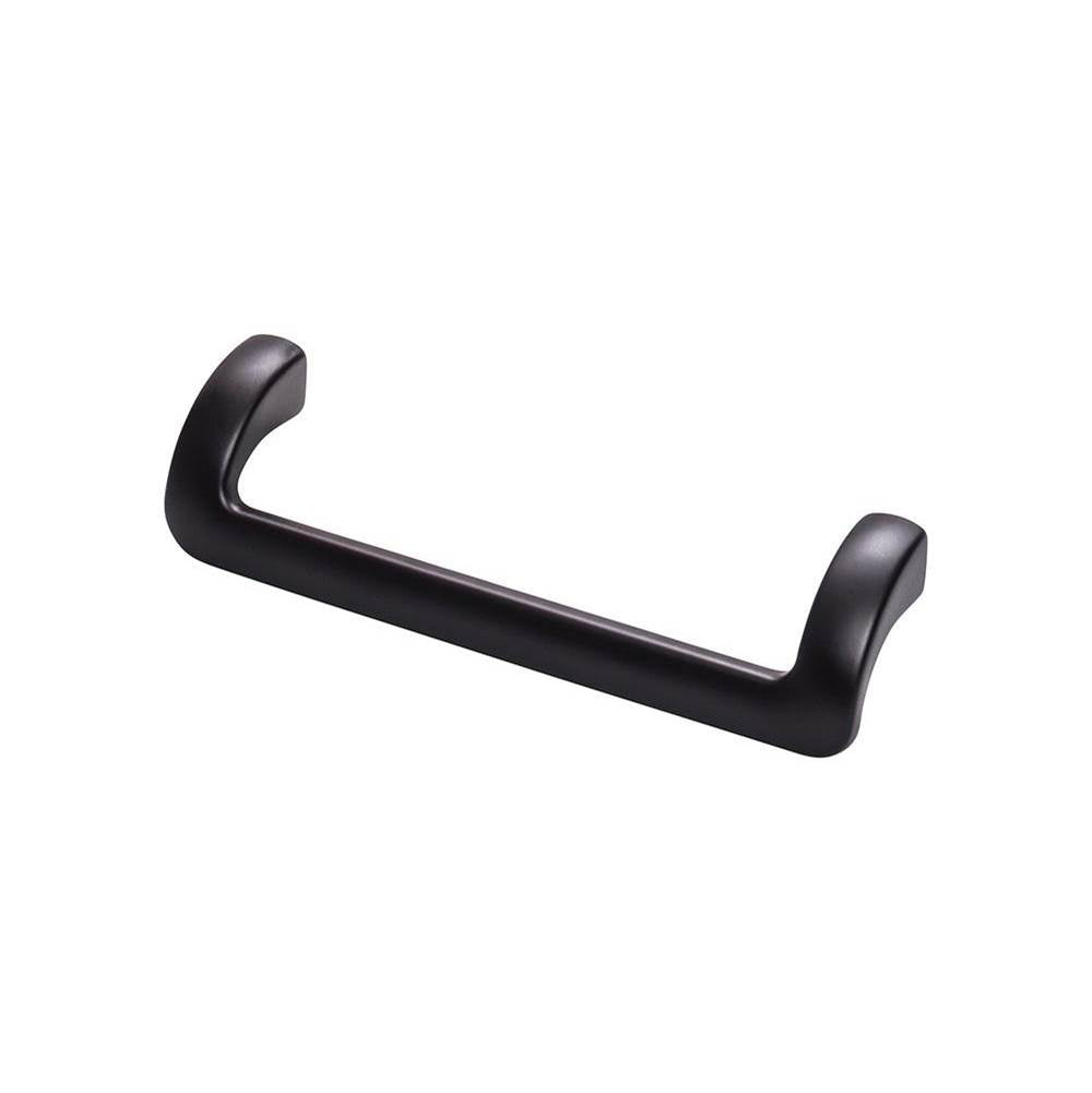 Top Knobs TK951 Kentfield Pull 5 1/16 Inch (c-c) - Flat Black