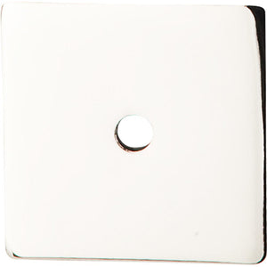 Top Knobs TK95 Square Backplate 1 1/4" - Polished Nickel