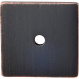 Top Knobs TK95 Square Backplate 1 1/4" - Tuscan Bronze