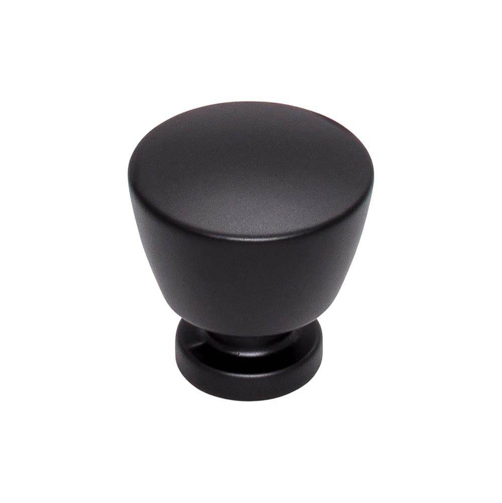 Top Knobs TK961 Allendale Knob 1 1/4 Inch - Flat Black